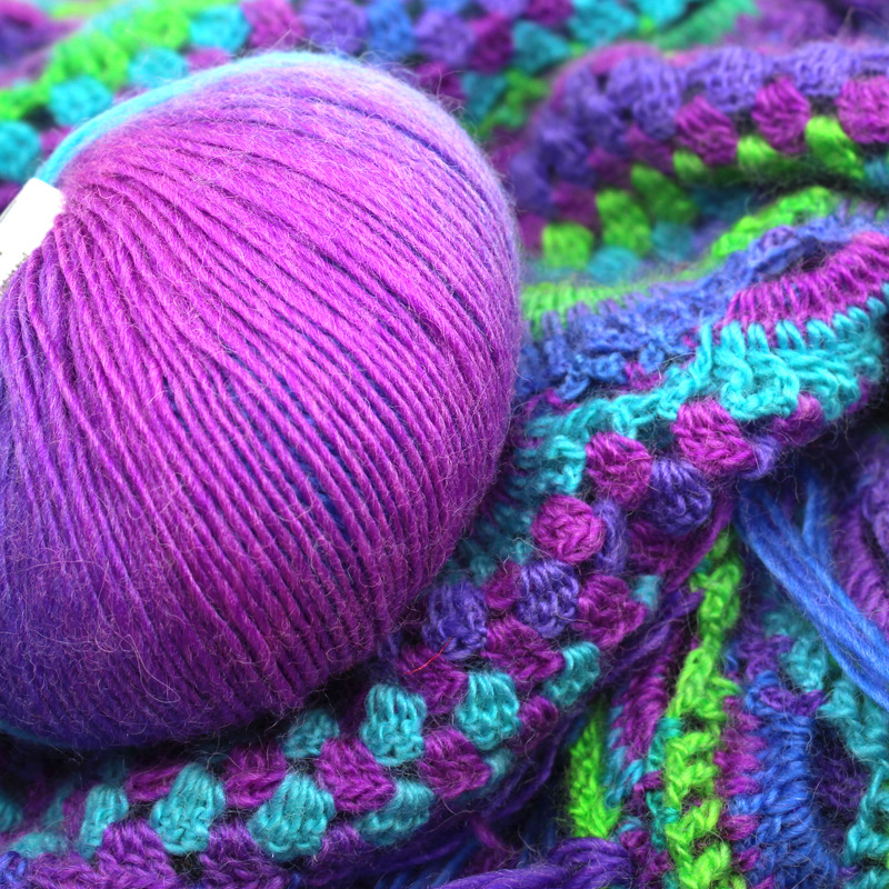 ไหมพรม วูลลี่ ไล่สี (Wooly Gradient)