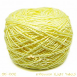 ไหมพรมเบบี้ซิลค์ เหลืองนวล (Light Yellow)