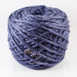 ไหมพรม คอตตอน เพิร์ล น้ำเงินม่วงอมเทา (Pearl Cotton - Violet Blue Gray)