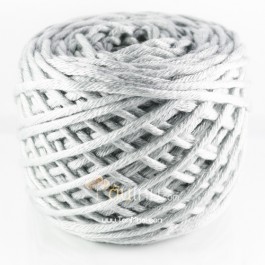 ไหมพรม คอตตอน เพิร์ล เทาหมอก (Pearl Cotton - Foggy Light Gray)
