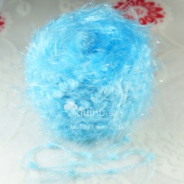 ไหมพรม สโนว์วี่ คริสตัล ฟ้าสดใส Clear Blue Wink