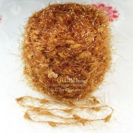 ไหมพรม สโนว์วี่ คริสตัล น้ำตาล Brown