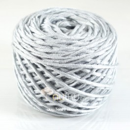 ไหมพรม คอตตอน เพิร์ล เทาอ่อน 3 (Pearl Cotton - Light Gray 3)