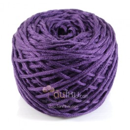 ไหมพรม คอตตอน เพิร์ล ม่วงเข้ม (Pearl Cotton - Deep Violet)