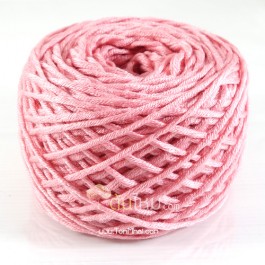 ไหมพรม คอตตอน เพิร์ล ดอกบัว แดงอมชมพู (Pearl Cotton - Sweet Lotus - Pink)