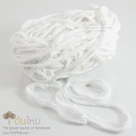 ไหมตาข่ายอุด้ง ขาวโอโม่ (Pure White)