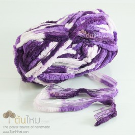 ไหมตาข่ายอุด้ง ม่วงไทยพาณิชย์-ม่วง-ชมพูจาง (SCB Purple Gradient)