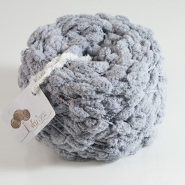 ไหมพรมรังไหมมินิ เทา