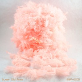 ไหมพรมขนเฟอร์ ซิลค์กี้ ซอฟท์ (Silky Soft Fur) สีโอรสหวาน (Sweet Old Rose)