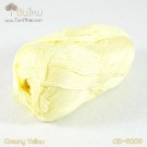 ไหมพรม คอตต้อน แบมบู ครีมเหลือง (Creamy Yellow)