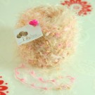 ไหมพรม สโนว์วี่ คริสตัล ทอง-ครีม-ชมพูอ่อน-ชมพูหวาน