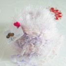 ไหมพรม สโนว์วี่ คริสตัล ขาว-ชมพูอ่อน-ม่วงหวาน