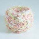 ไหมพรมปอมปอม วิ๊งค์ ขาว-เหลือง-ส้ม แซม ส้มอมเหลือง