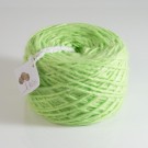 ไหมพรมสำลี 3mm. สีเขียวเลม่อนสดใส 