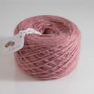 ไหมพรมสำลี 3mm. สีชมพูกะปิ
