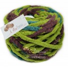 ไหมพรมอูด้ง สีทหาร เขียวสองสี/น้ำตาล (Soldier GreenTwoTones/Brown)