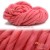 ไหมพรมเกาหลี บิ๊กลูป (Korean Big Loop) สีแดงแตงโม (Watermelon Red)