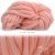 ไหมพรมเกาหลี บิ๊กลูป (Korean Big Loop) สีชมพูโอรสพาสเทล (Pink Pastel)